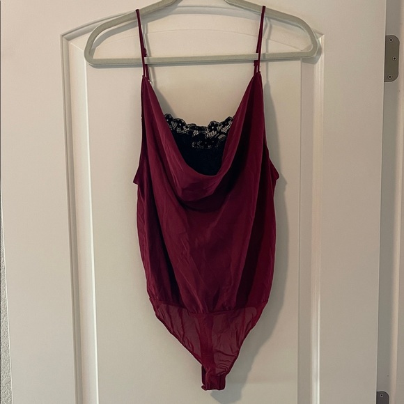 Free People Black Lace Top - Picture 1 of 4